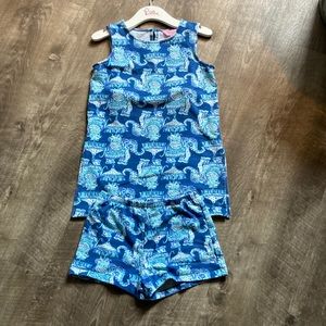 Lilly Pulitzer Girls Donna Short set M